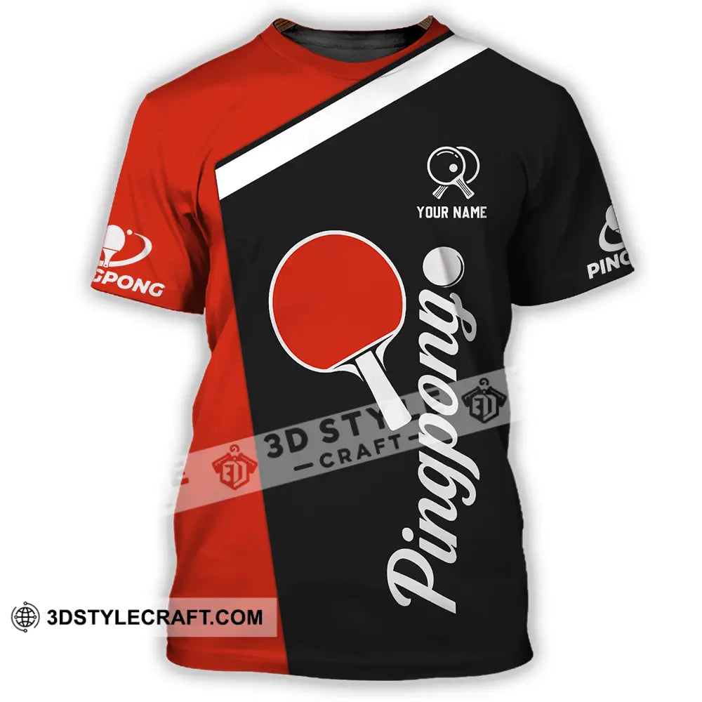 Unisex Shirt - Custom Ping Pong Shirt T-Shirt / S T-shirt