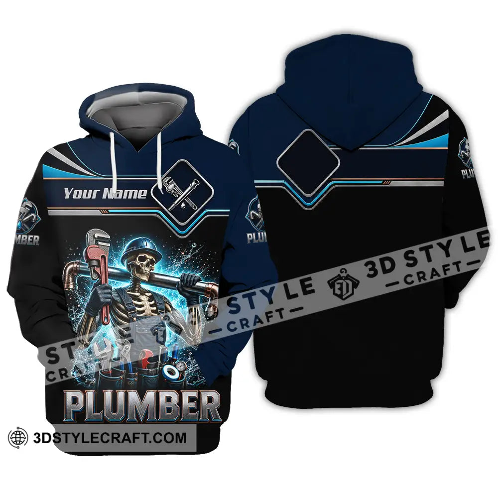 Unisex Shirt - Custom Plumber Shirt - Hoodie / S - T-shirt