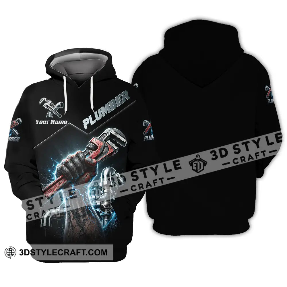 Unisex Shirt - Custom Plumber Shirt - Hoodie / S - T-shirt