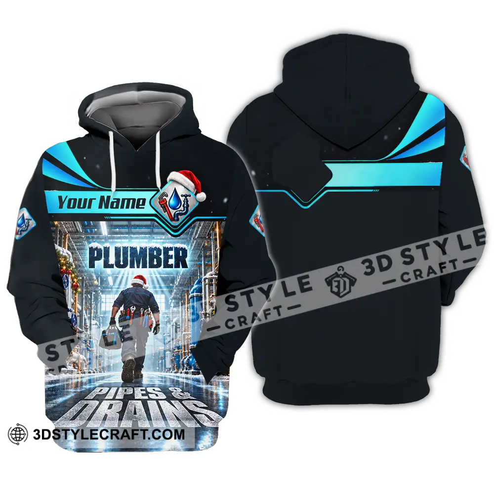 Unisex Shirt - Custom Plumber Shirt - Hoodie / S - T-shirt