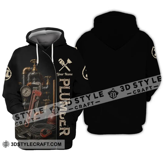 Unisex Shirt - Custom Plumber Shirt style option 3
