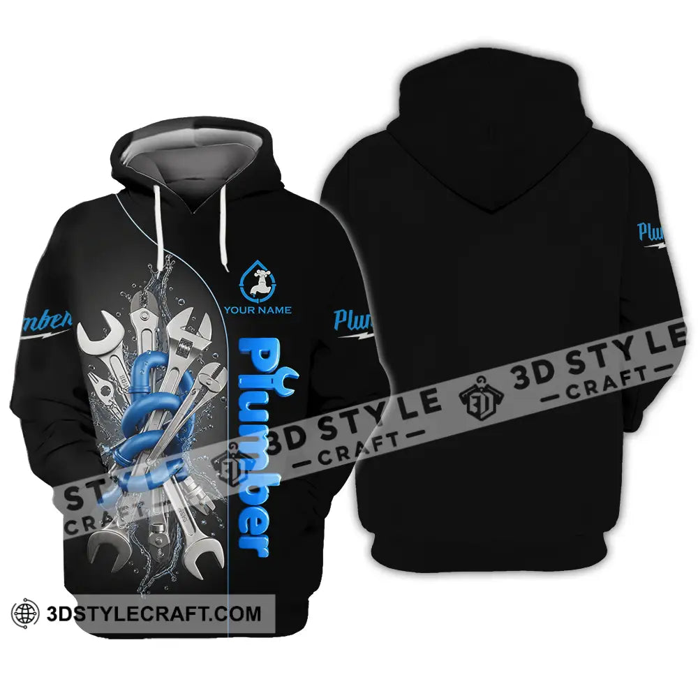 Unisex Shirt - Custom Plumber Shirt - Hoodie / S - T-shirt
