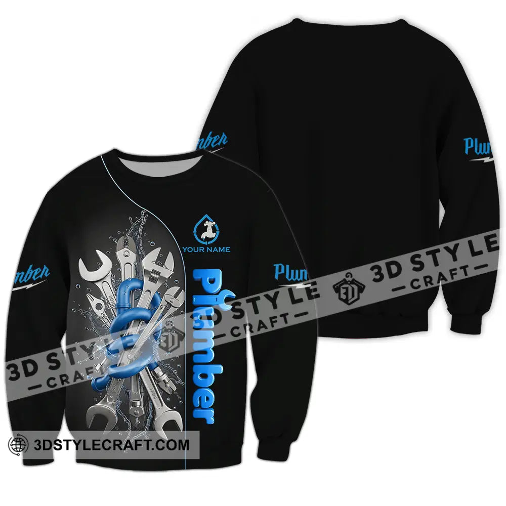 Unisex Shirt - Custom Plumber Shirt - Long Sleeve / S - T-shirt