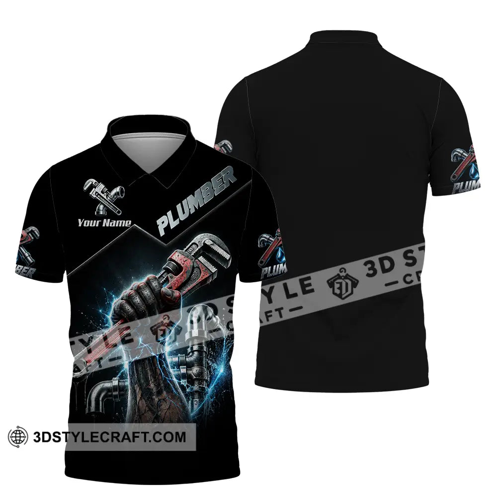 Unisex Shirt - Custom Plumber Shirt - Polo Shirt / S - T-shirt