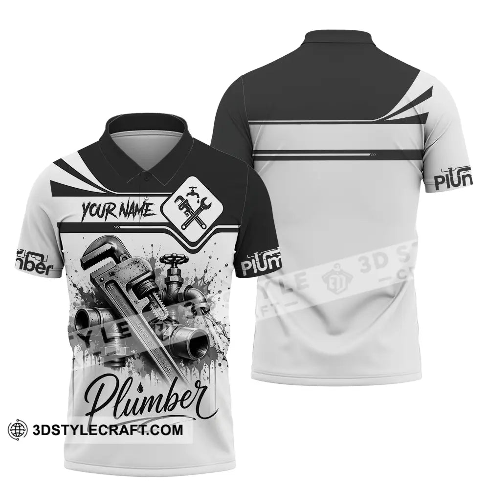 Unisex Shirt - Custom Plumber Shirt - Polo Shirt / S - T-shirt