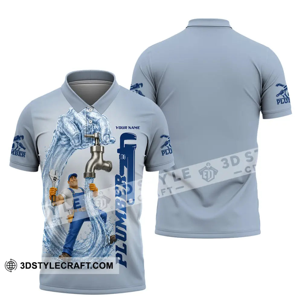 Unisex Shirt - Custom Plumber Shirt - Polo Shirt / S - T-shirt