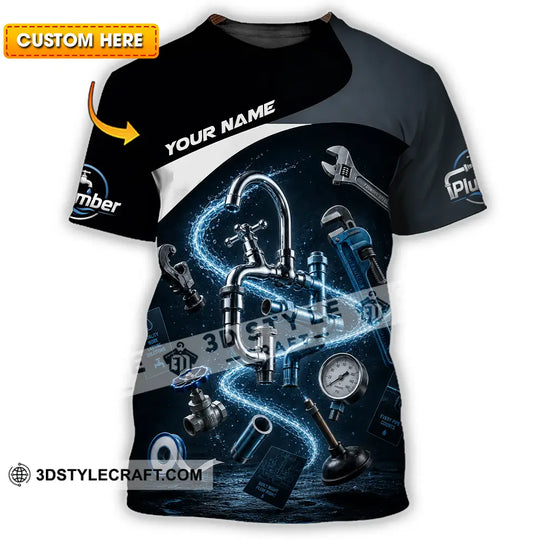 Unisex Shirt - Custom Plumber Shirt style option 1