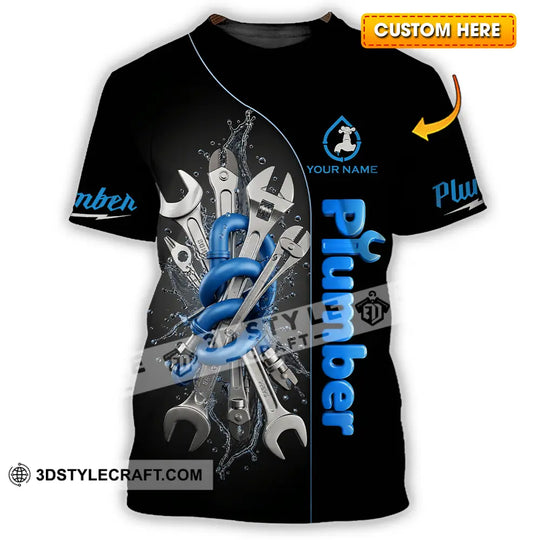 Unisex Shirt - Custom Plumber Shirt style option 1