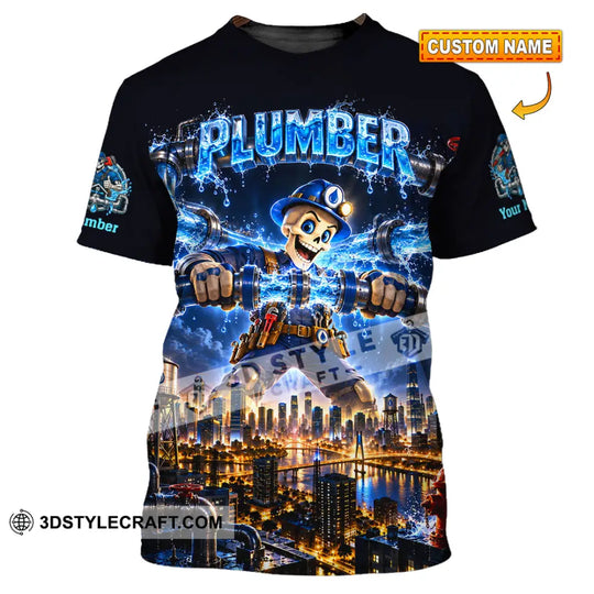 Unisex Shirt - Custom Plumber Shirt style option 1