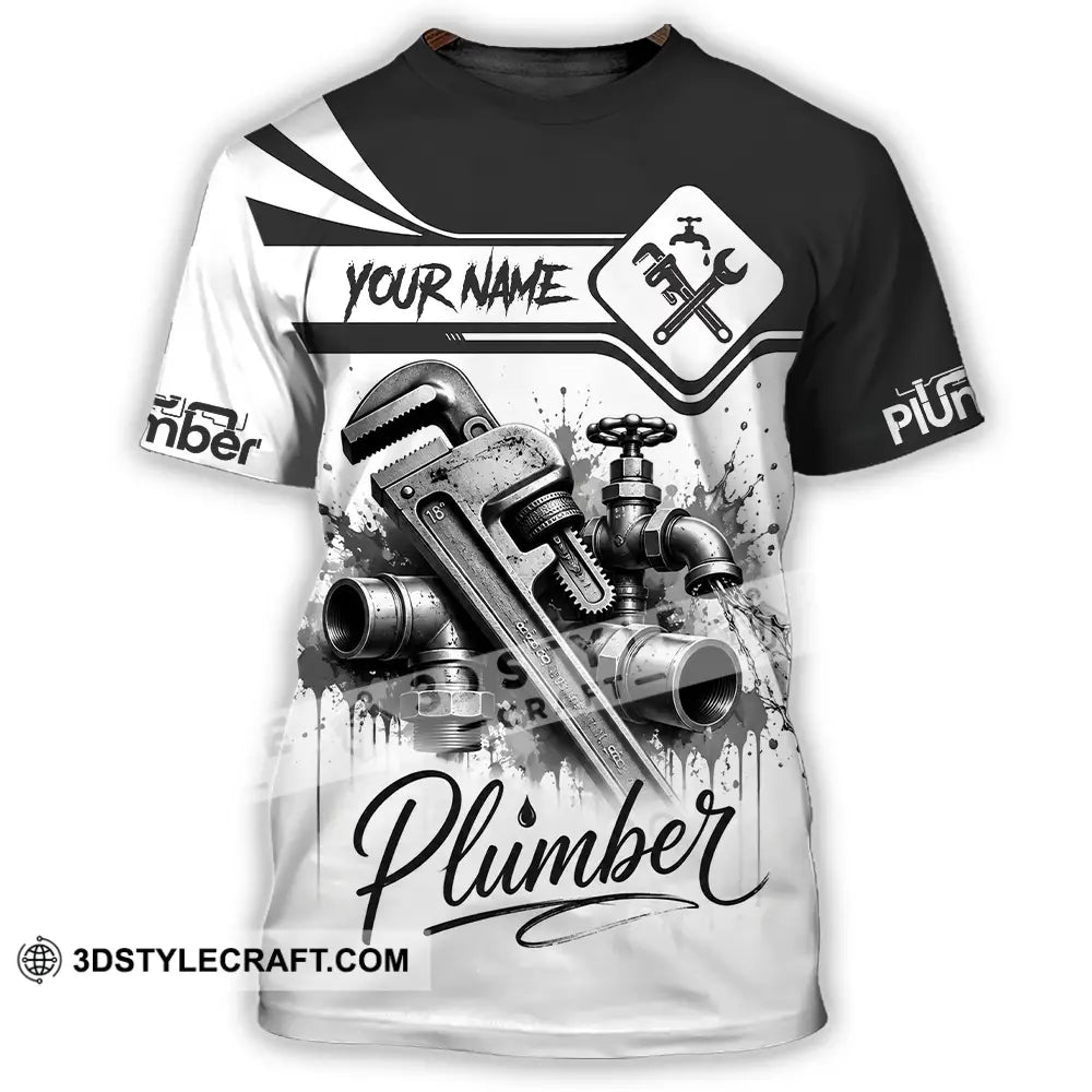 Unisex Shirt - Custom Plumber Shirt - T-Shirt / S - T-shirt