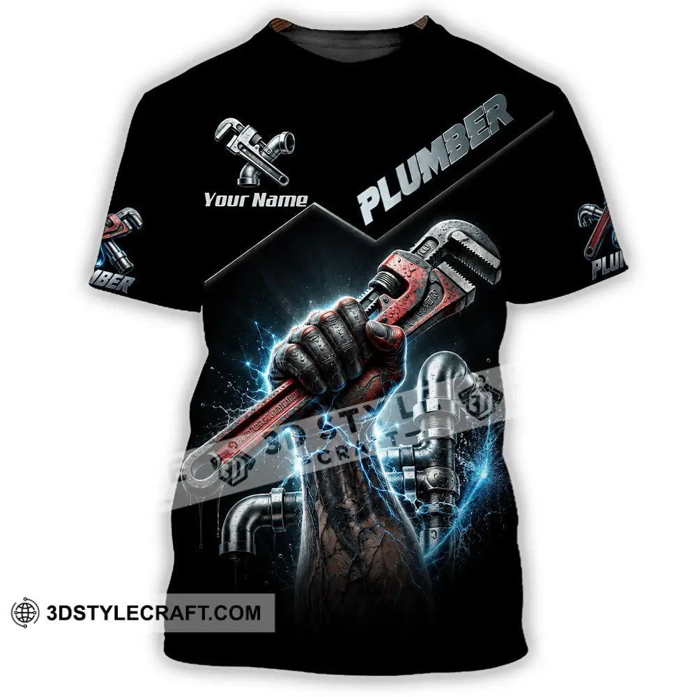 Unisex Shirt - Custom Plumber Shirt - T-Shirt / S - T-shirt