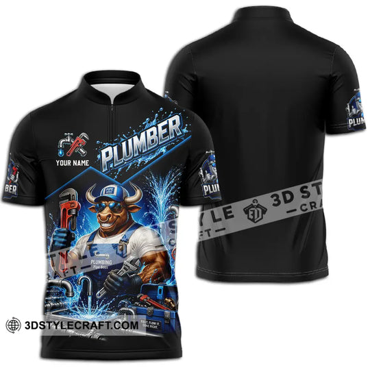 Unisex Shirt - Custom Plumber Shirt style option 2