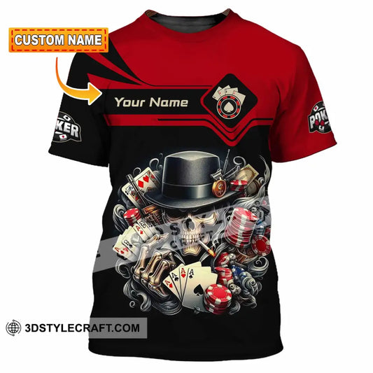 Unisex Shirt - Custom Poker 3D Shirt T-shirt