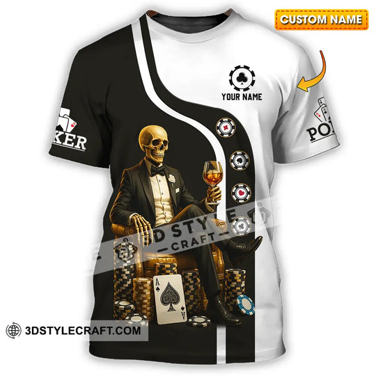 Unisex Shirt - Custom Poker Shirt style option 1