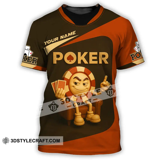Unisex Shirt - Custom Poker Shirt T-Shirt / S T-shirt