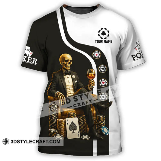 Unisex Shirt - Custom Poker Shirt T-Shirt / S T-shirt