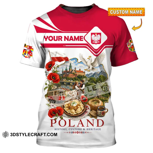 Unisex Shirt - Custom Poland Shirt style option 1
