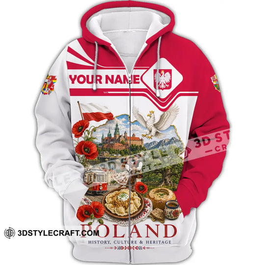 Unisex Shirt - Custom Poland Shirt style option 3
