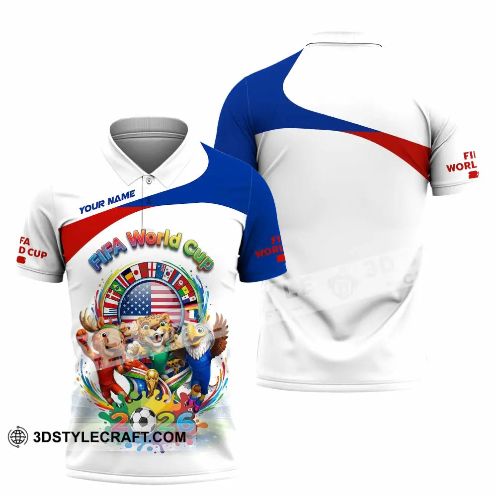 Unisex Shirt - Custom Fifa World Cup 2026 Shirt - Polo Shirt / S - T-shirt