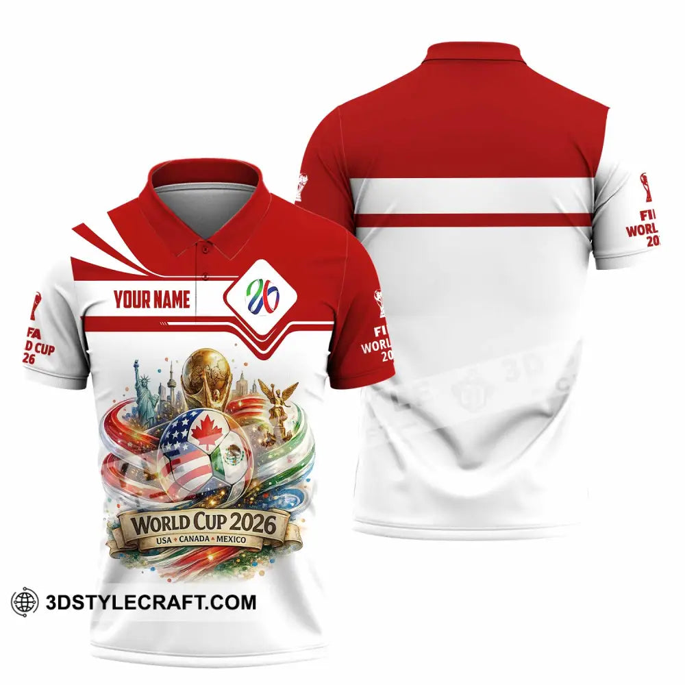 Unisex Shirt - Custom World Cup 2026 Shirt - Polo Shirt / S - T-shirt