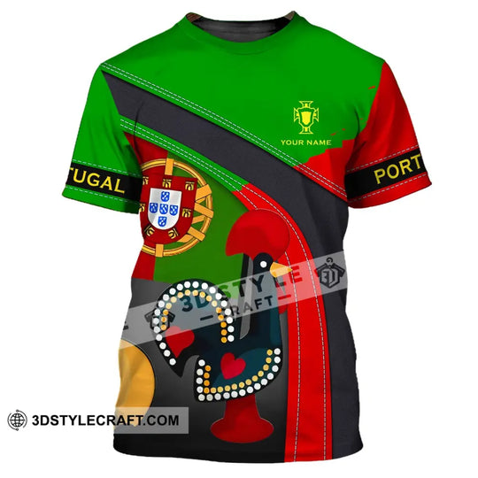 Unisex Shirt - Custom Portugal Name Shirt, Portugal Shirt - Custom Name style option 3