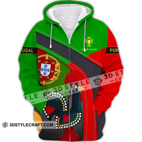 Unisex Shirt - Custom Portugal Name Shirt, Portugal Shirt - Custom Name style option 4