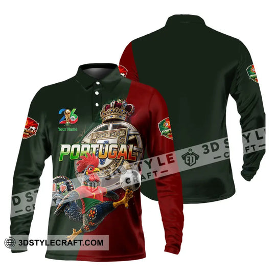 Unisex Shirt - Custom Portugal World Cup 2026 Shirt style option 4