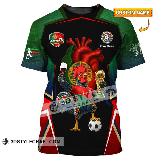 Unisex Shirt - Custom Portugal World Cup 2026 Shirt style option 1