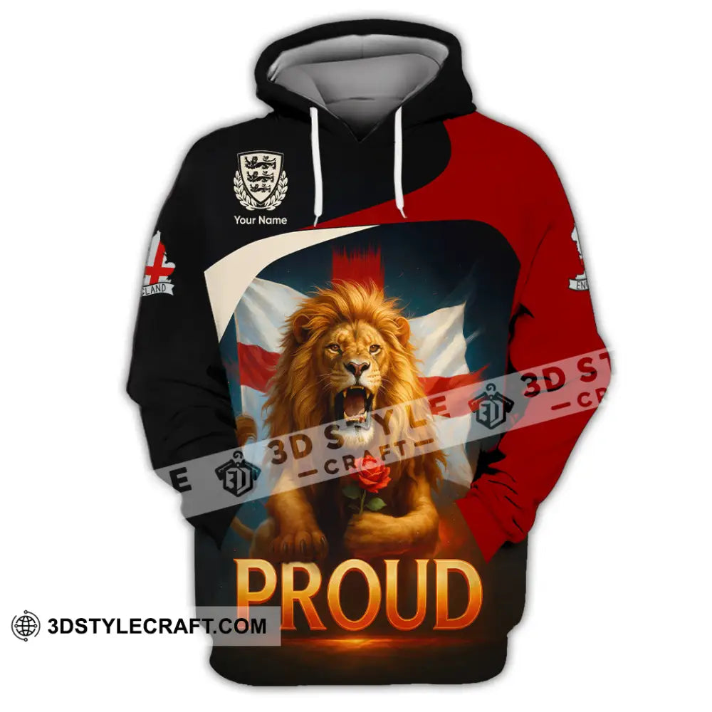Unisex Shirt - Custom Proud England Shirt Hoodie / S T-shirt