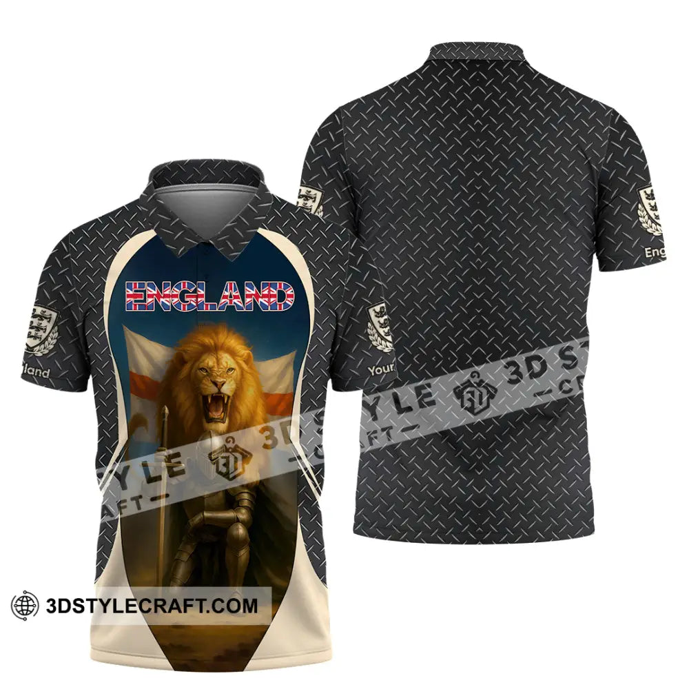 Unisex Shirt - Custom Proud England Shirt Polo Shirt / S T-shirt