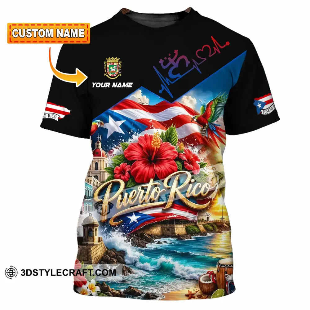 Unisex Shirt - Custom Puerto Rico Shirt - T-shirt