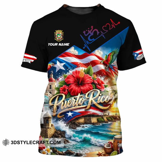 Unisex Shirt - Custom Puerto Rico Shirt style option 4