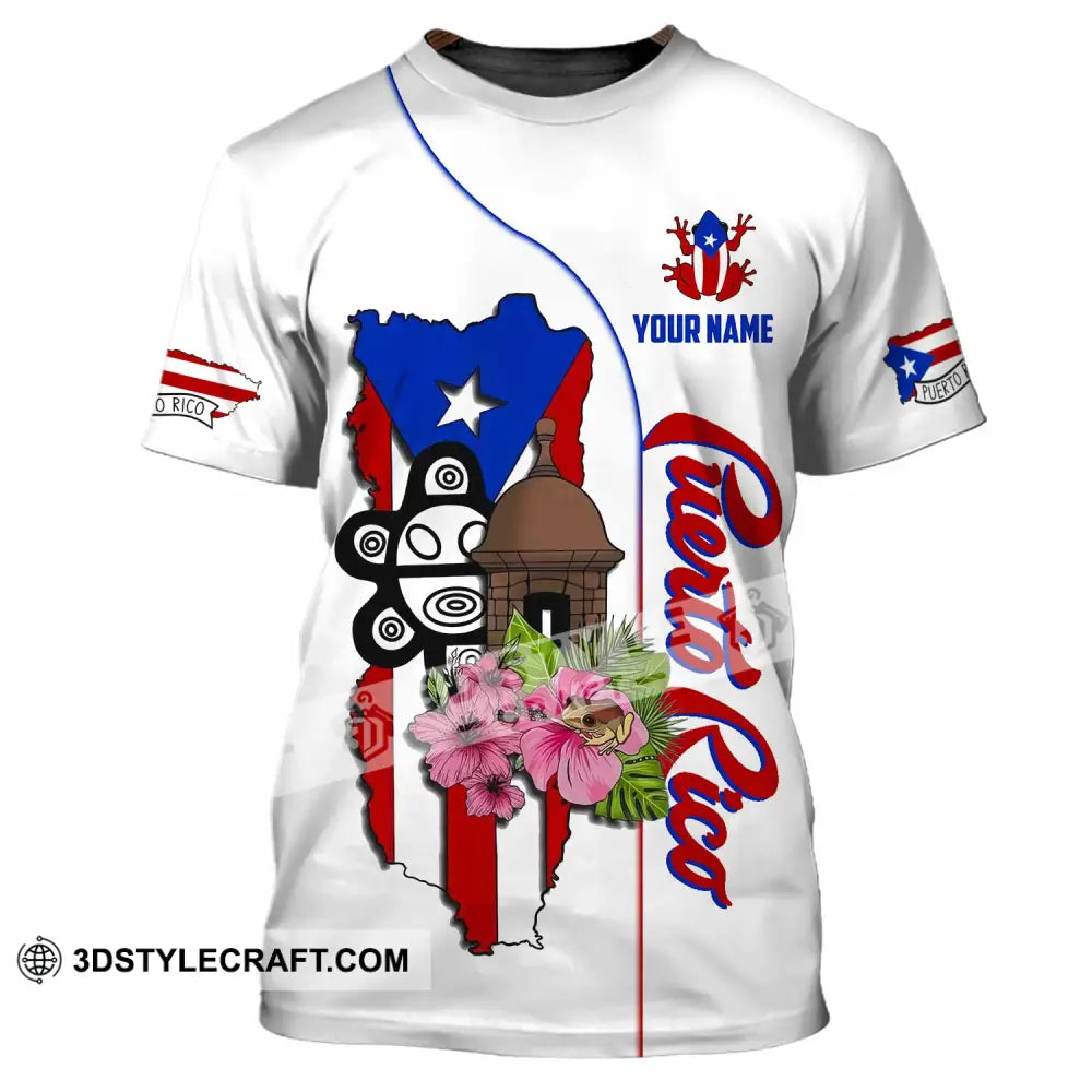 Unisex Shirt - Custom Puerto Rico Shirt T-Shirt / S T-shirt