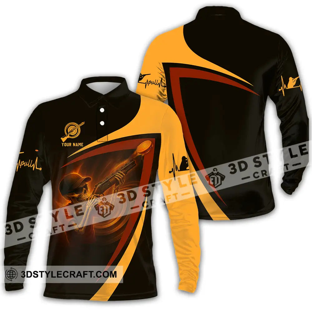 Unisex Shirt - Custom Pull Shirt Long Sleeve Polo / S T-shirt