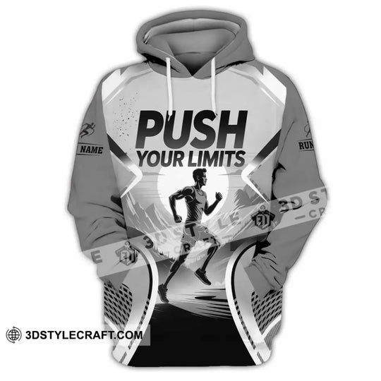 Unisex Shirt - Custom Push Your Limits Running 3D Shirt style option 4