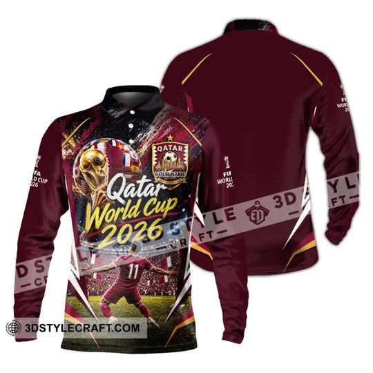 Unisex Shirt - Custom Qatar World Cup 2026 Shirt style option 4