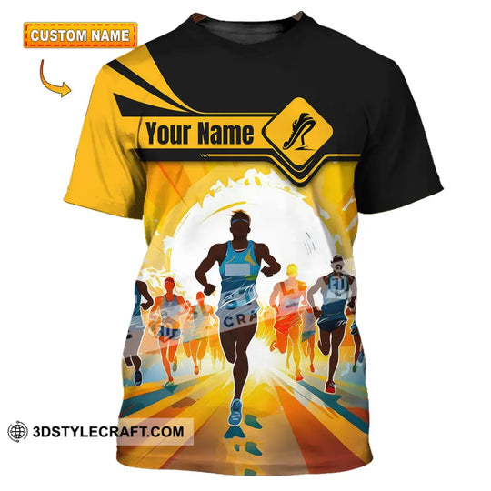 Unisex Shirt - Custom Ready To Run, Love Marathon Running Shirt style option 1