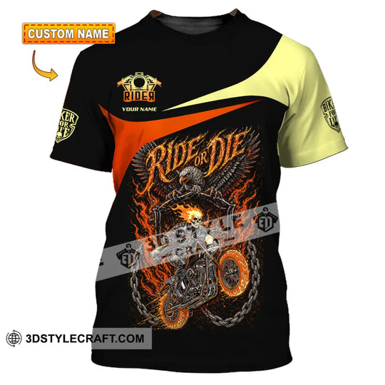 Unisex Shirt - Custom Ride Or Die 3D Shirt style option 1