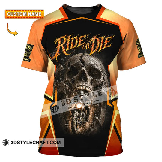 Unisex Shirt - Custom Ride Or Die 3D Shirt style option 1