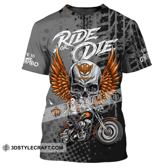 Unisex Shirt - Custom Ride Or Die 3D Shirt style option 4