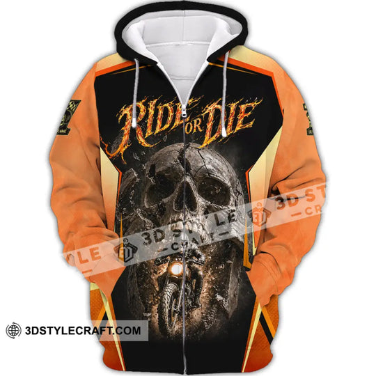 Unisex Shirt - Custom Ride Or Die 3D Shirt style option 3