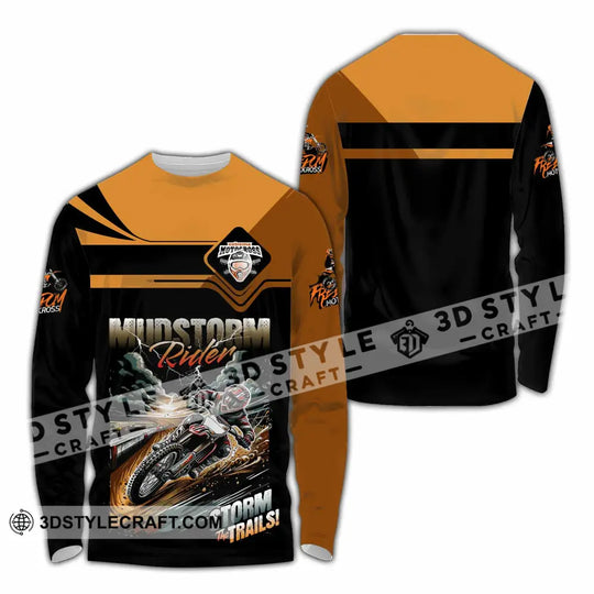 Unisex Shirt - Custom Rider Storm The Trails Sport Shirt style option 4