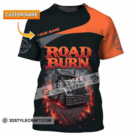 Unisex Shirt - Custom Road Born 3D Shirt T-shirt