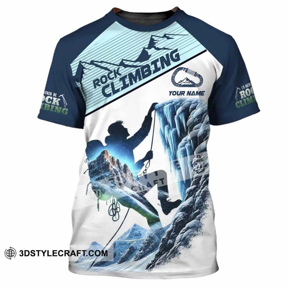 Unisex Shirt - Custom Rock Climbing Shirt T-Shirt / S T-shirt