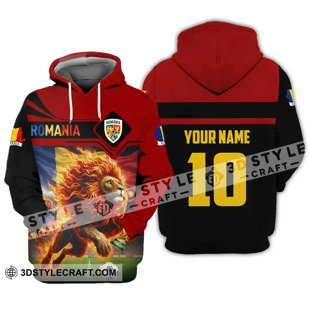 Unisex Shirt - Custom Romania 3D Shirt Hoodie / S T-shirt