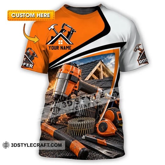 Unisex Shirt - Custom Roofer Shirt style option 1