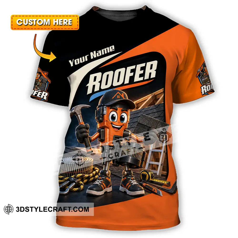 Unisex Shirt - Custom Roofer Shirt - T-shirt