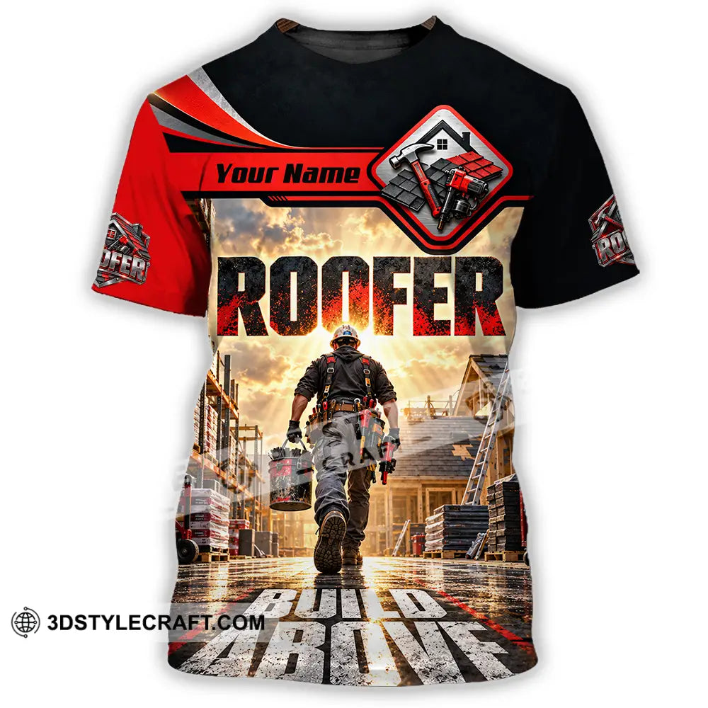 Unisex Shirt - Custom Roofer Shirt - T-Shirt / S - T-shirt