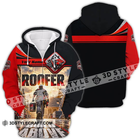 Unisex Shirt - Custom Roofer Shirt style option 4