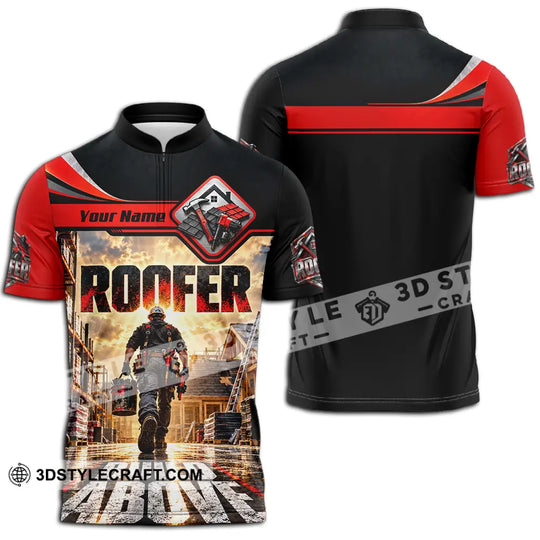 Unisex Shirt - Custom Roofer Shirt style option 2